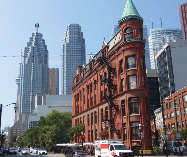 Downtown Toronto street view photograph